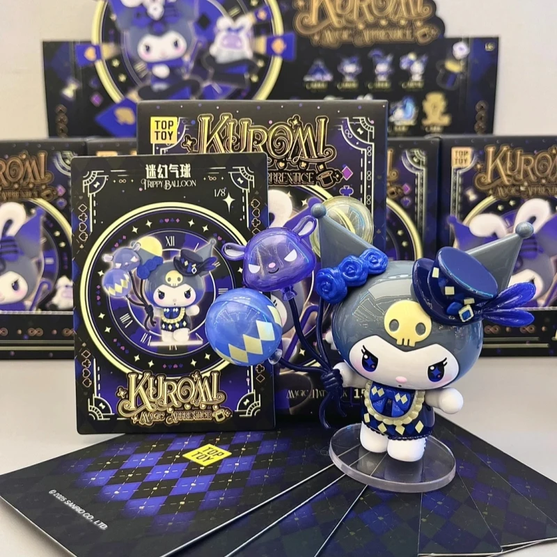 Genuine Sanrio Kuromi Magic Apprentice Series Blind Box Action Figure Dolls Surprise Mystery Box Ornament Collectible Girl Gifts