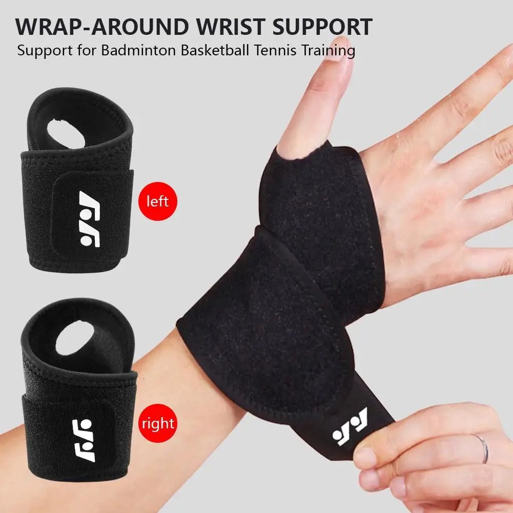 

Wrist Compression Strap Wrist Brace for Sport Fitness Wrap-around Wrist Support fit Badminton Basketball Tennis Training