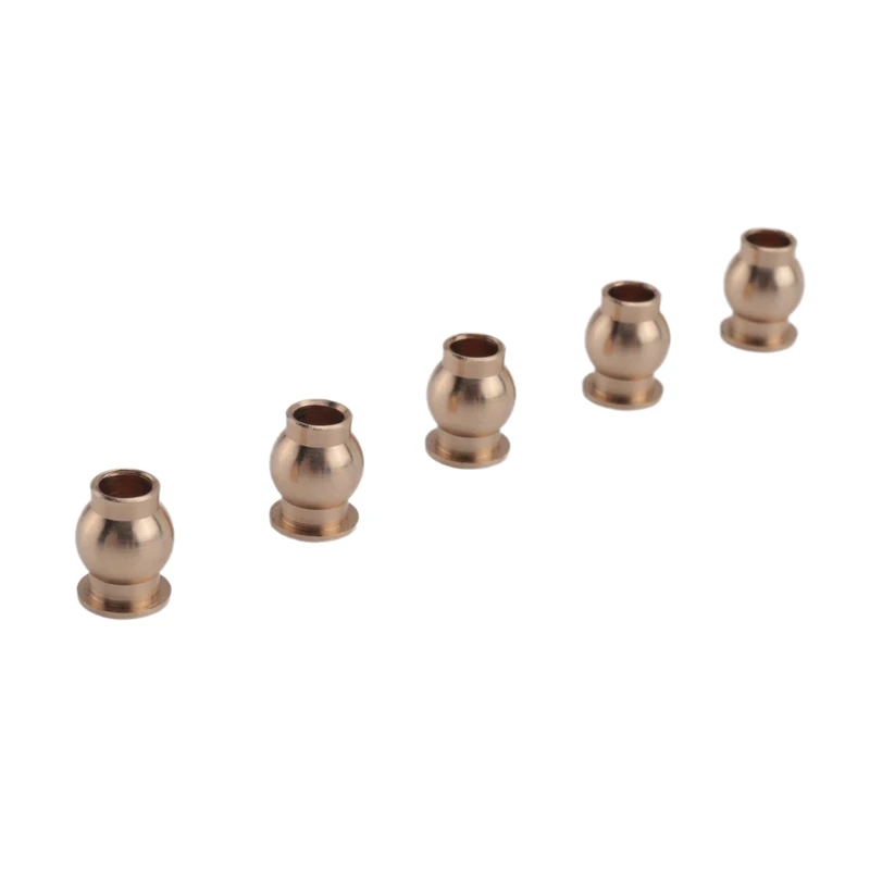 20Pcs M3 Link Rod Brass Ball Head Bearing Ends Joint Bolt Spare Parts For 1/10 1/8 RC Crawler Off-Road Car Accessories