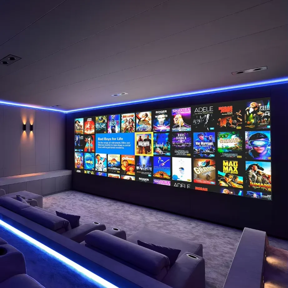 

4K Small Pitch LED Display COB P0.9 P1.25 P1.56 Indoor Private Movie Theater Screen LED Video Wall for Private Cinema Room