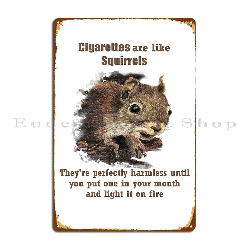 Funny Quit Smoking Motivational Quote Metal Sign Rusty Club Wall Cave Wall Decor Printing Tin Sign Poster