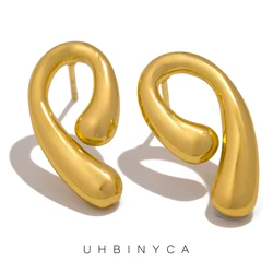 UHBINYCA Stainless Steel Drip Earrings and Earrings for Women, Personalized High-quality Rust Proof Earrings