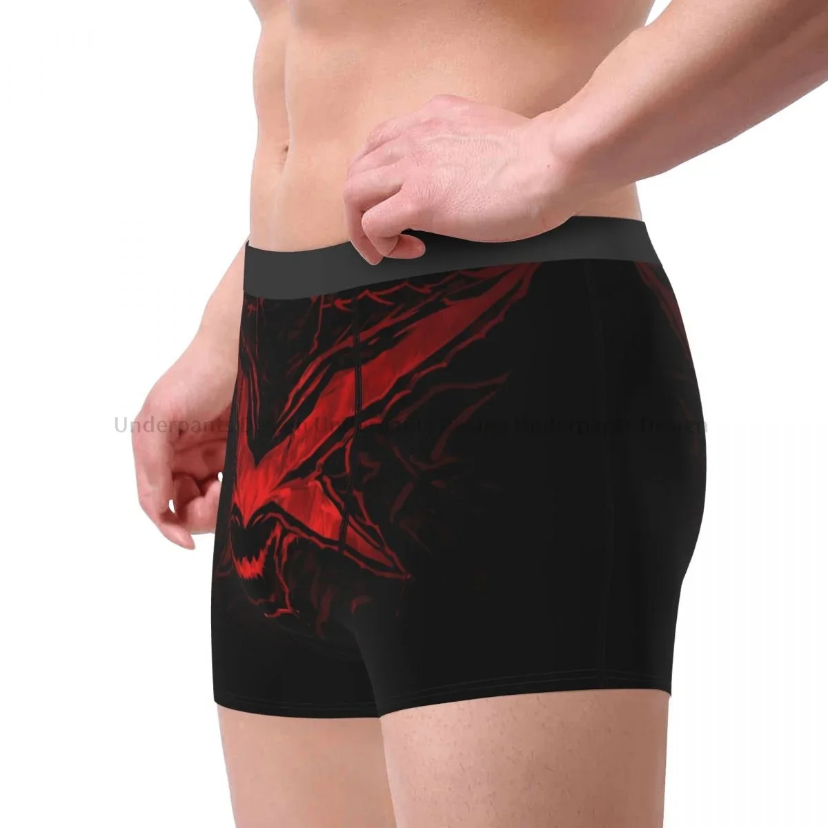 Path of Exile Templar Monk Role Playing Game Dark Underpants Breathbale Panties Man Underwear Print Shorts Boxer Briefs