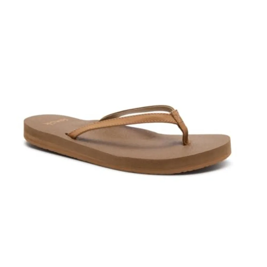 

Yoga Joy Womens Flip Flop Yoga Mat Footbed Yoga Sandals For Women Women's Beach Sandals Memory Foam Footbed