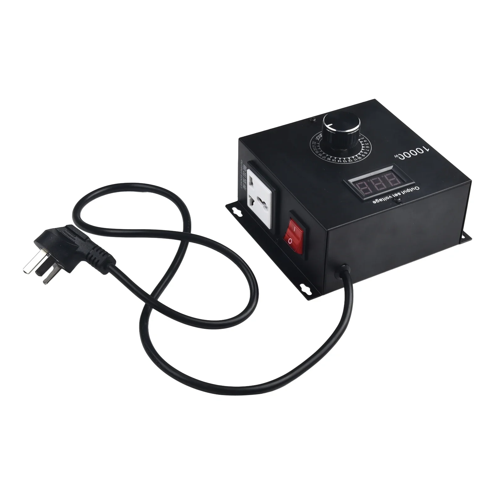 

Voltage Regulator Iron Shelled Voltage Regulator with Stepless Adjustment and Multi Functional Industrial Sockets