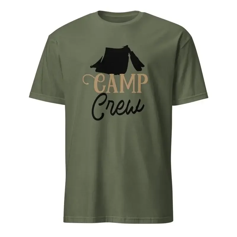 Camping T Shirt Hiking Tent Travel Outdoors Adventure Backpacking