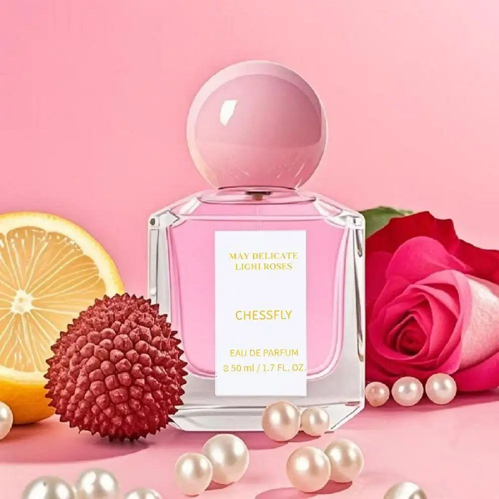 CHESSFLY PHEROMONE MAY DELICATE LICHI ROSES EAU DE PARFUM FOR WOMEN LYCHEE PERFUME