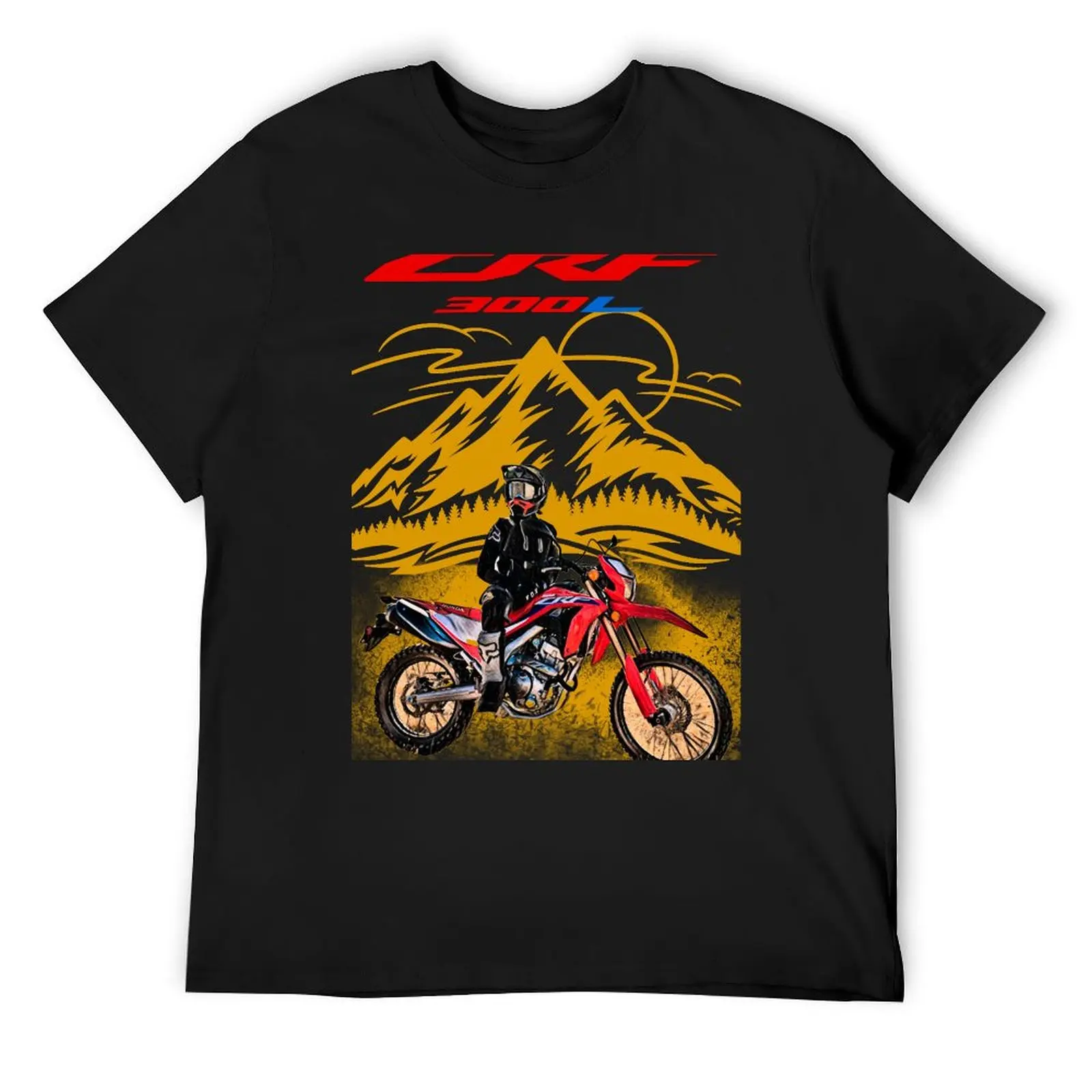 

CRF 300 L Mountains T-Shirt tops blanks graphics cotton graphic tees fitted t shirts for men