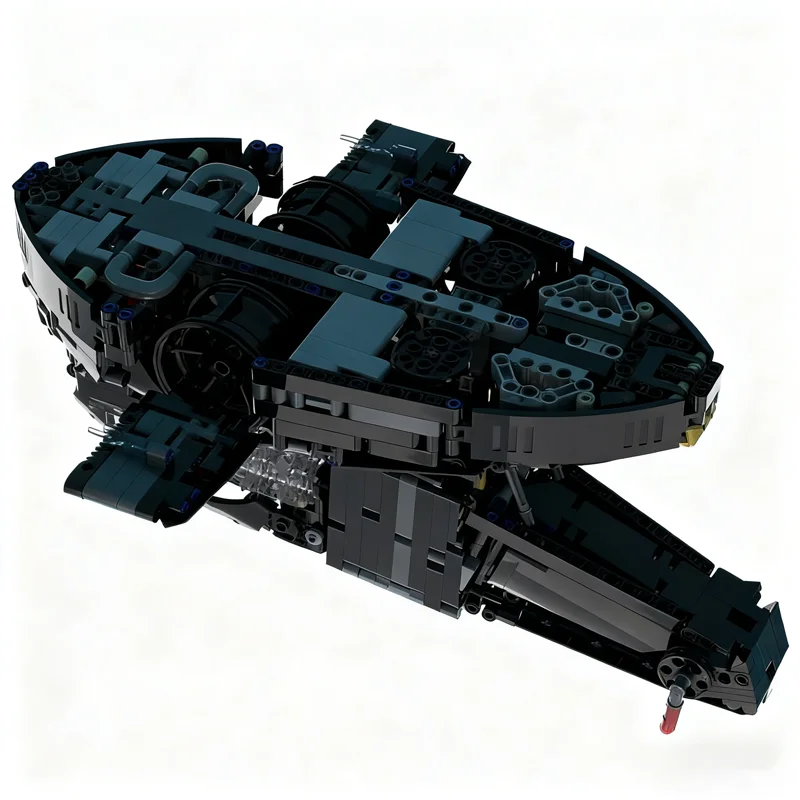 1182 elementy MOC Slave 1 Model Bitewny Gwiezdny Wojownik Klocki Konstrukcyjne Architektura Zabawki DIY Kreatywne Pomysły na Prezenty Świąteczne Edukacyjne Klocki