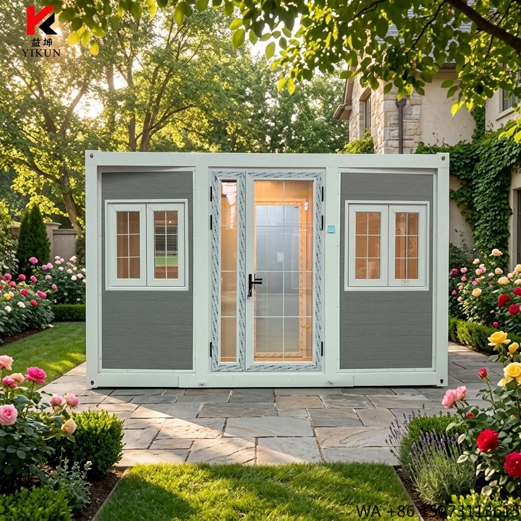 20FT Container Homes 40ft Expandable Container House Folding Container House with Bath and Kitchen
