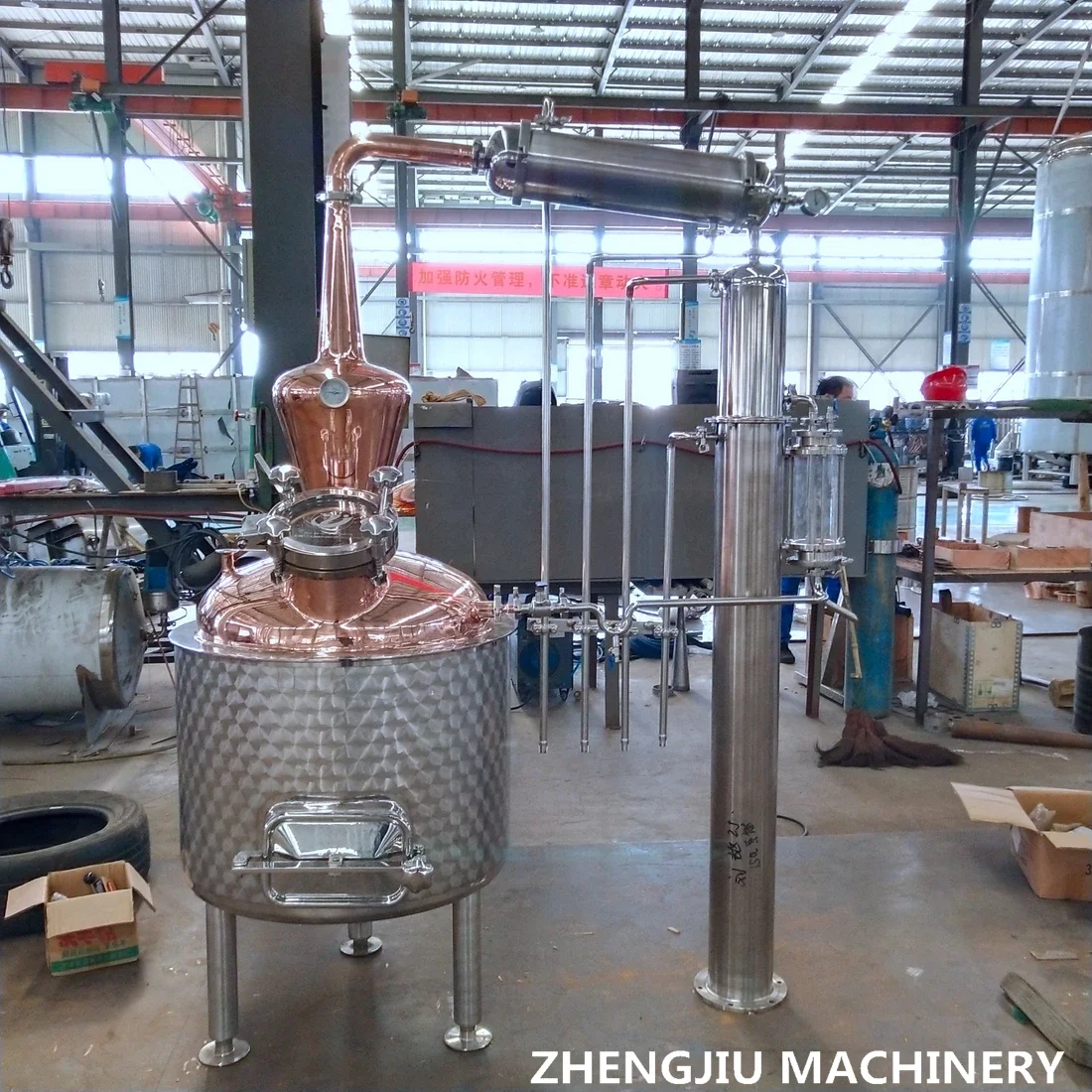 100L Essential Oil Making Machine Extraction Machine For Lavender Mint Carnation For Essential Oil Distiller