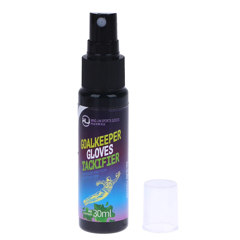 Guante de portero de 30ml, Spray de agarre de fútbol, tackificador de fútbol, agarre de portero, pegamento para guante adhesivo mejorado, 1 unidad