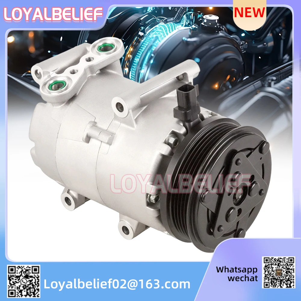 

Компрессор переменного тока для Ford Focus S SE & Titanium 2014-2018 BV6N19D629BC, BV6N-19D629-BC, BV6N-19D629-BF, BV6Z 19703-B,