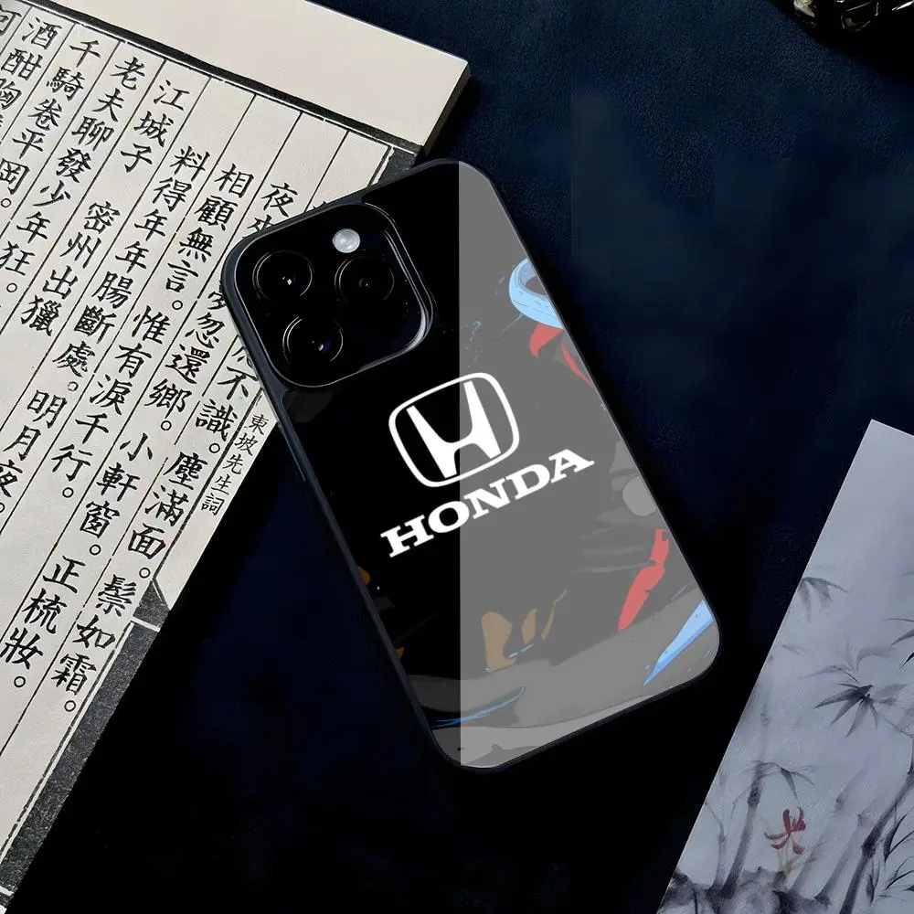 H-hondaes Motorcycle Phone Case For SAMSUNG S24 S22 S20 ULTRA S21 S30 23 Note5 S8 Plus S9 S10E Lite PC+TPU Funda