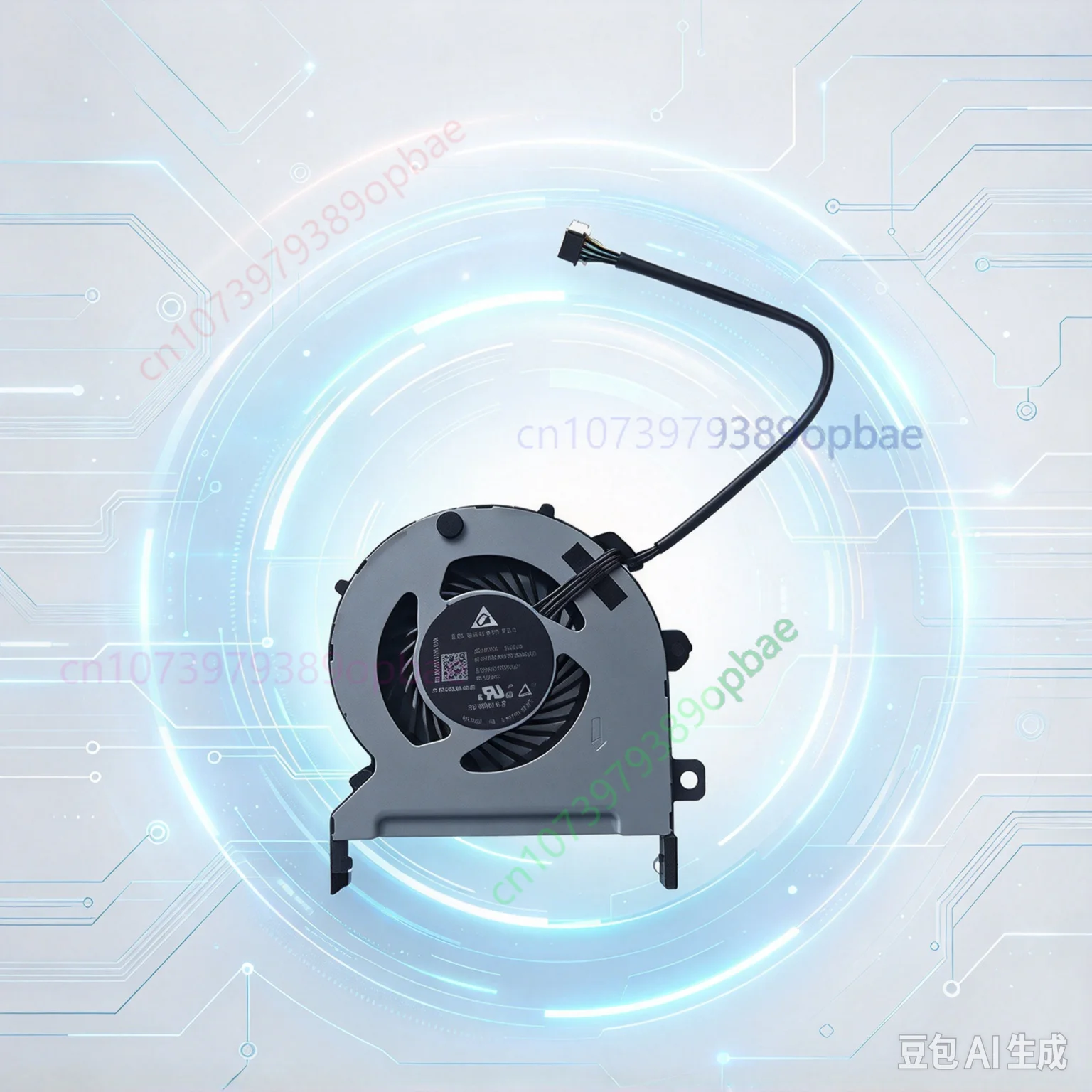 Ventilateur de refroidissement de carte graphique de remplacement pour HP Z2 Mini G5 L97191-001, 12 V CC, 0,85 A, 4 broches.