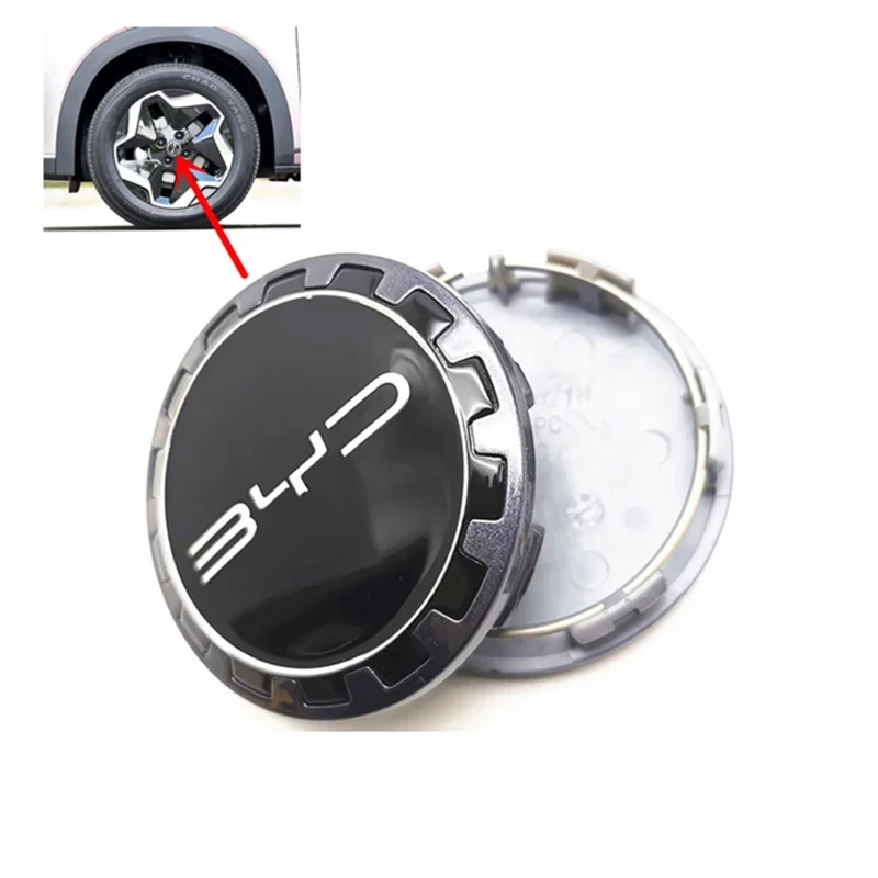 1piece Wheel center caps for BYD Dolphin Destroyer 05 seal aluminum ring decorative hub cover