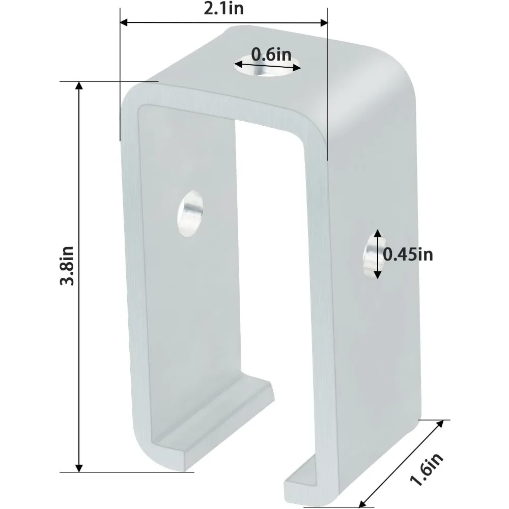 دعامة دعم متوسطة لشماعات قنوات تبختر 1-5/8، دعامة تعليق عالمية للدعم المتوسط