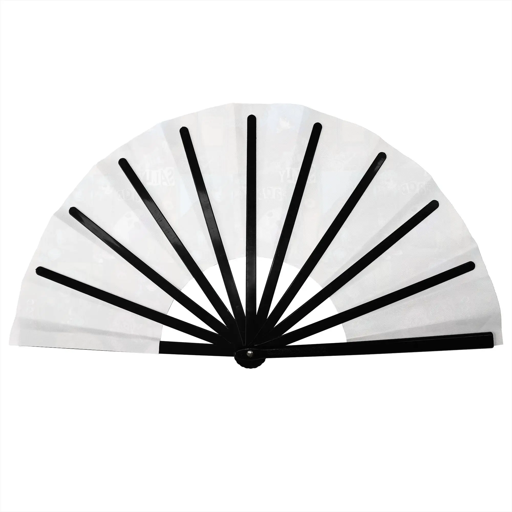 S-Sallyes Face Game Stylish Hand Fan Unisex Hot Comic Printed Fan Aesthetic Costume Prop Folding Fans For Sports Events Gift