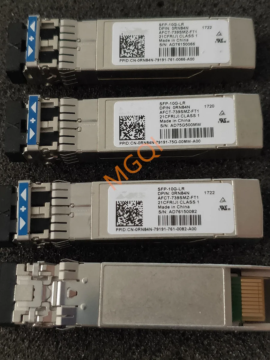 1PCS Del-I Single mode sfp 10g 10KM/0RN84N/FTLX1471D3BCL-FC/LR 10gb sfp 1310nm  transceiver switch