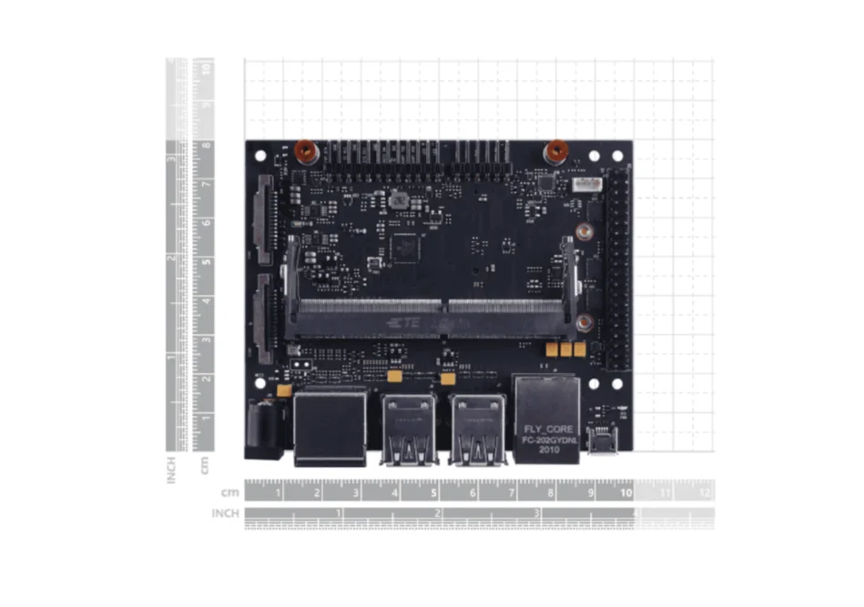 Custom PCB A203 A205 A206 Carrier Board for Jetson Nano/Xavier NX with compact size and rich ports charger pcba circuit