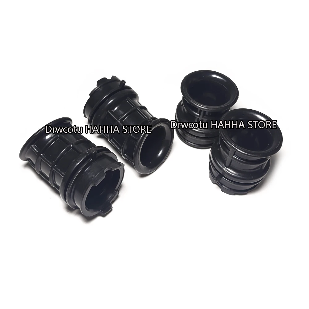 4 PCS Motorcycle Carburetor Interface Intake Airbox Adapter Joint Boots Set For Kawasaki ZX-4R（ABS RR） ZX400 2023-2026 2024 2025