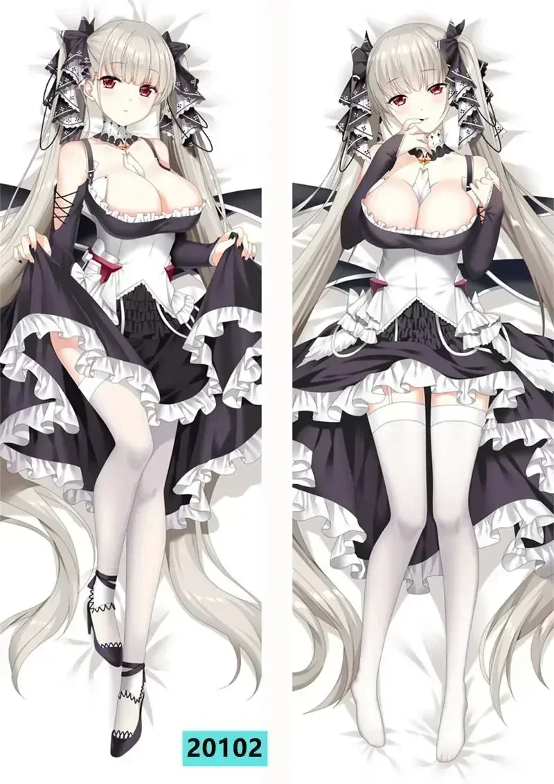 Bilan Hangxian Anime Characters Sexy Maid Formidable Azur Lane Maid Wear Body Pillowcase Pillow Cover Anime Cosplay Dropshipping