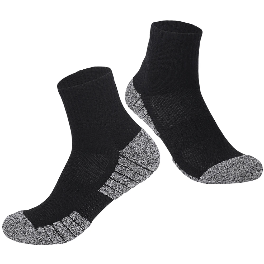 Men Socks Cotton Breathable Mid-calf Socks High Quality Thick Towel Bottom Socks Women Antislip Outdoor Sports Breathable Socks