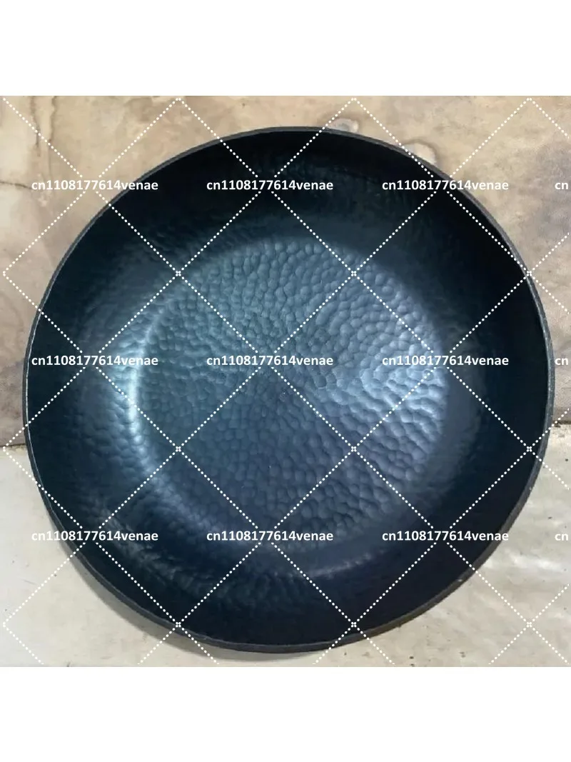 Iron Fish Scale Pan Nonstick Handleless Frying Pan for Eggs Pancakes Home Cooking