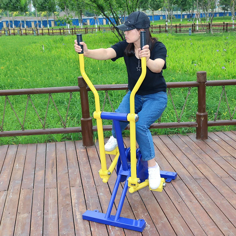 

Outdoor Fitness Equipment Park Plaza Sports Family Upright Exercise Bike Outdoor Exercise Bike