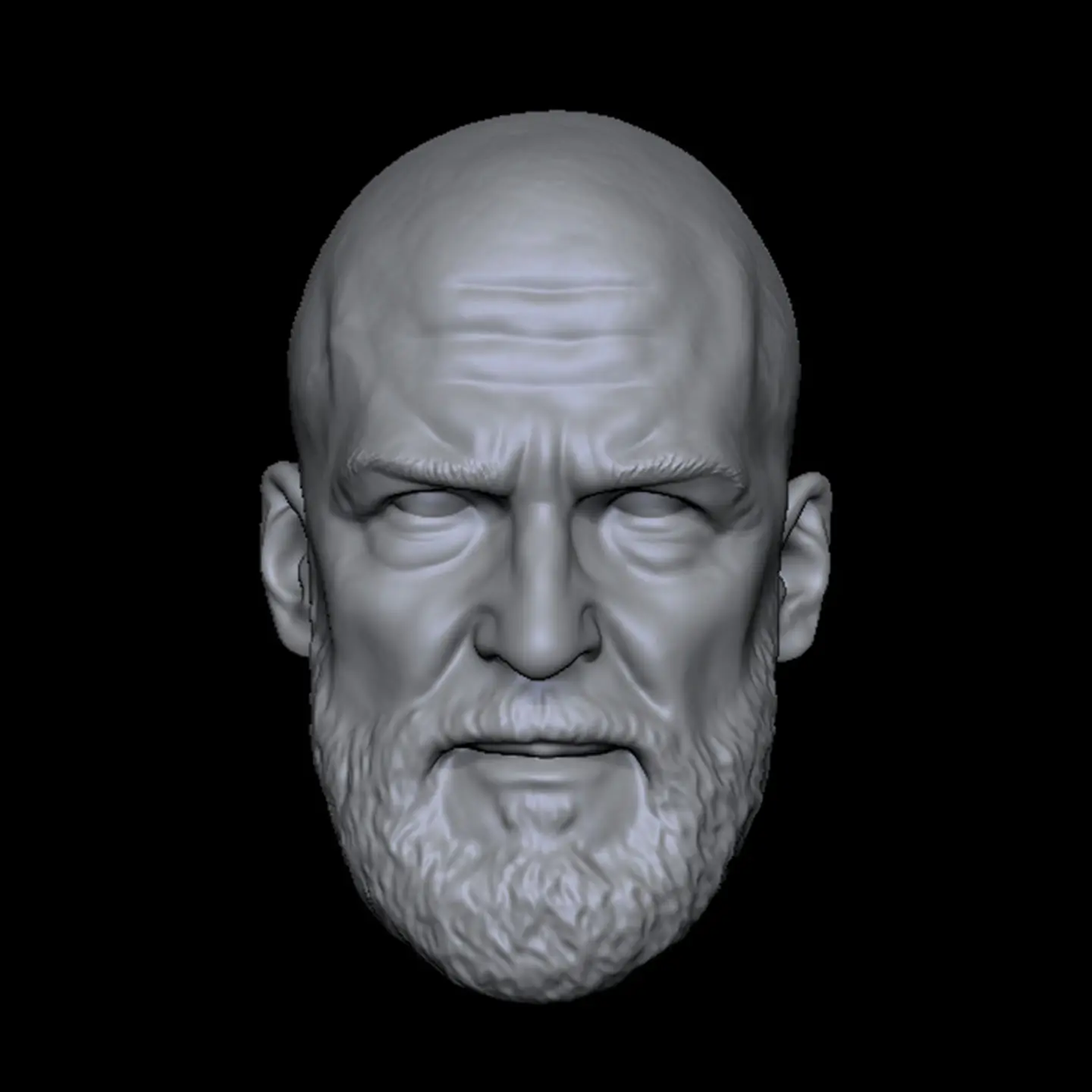 

HL083 DIY индивидуальная 1/18 1/12 1/10 Jeff B IM неокрашенная голова для фигурки 3,75 дюйма 6 дюймов 7 дюймов SHF ML Mafex Mez NECA Mcf