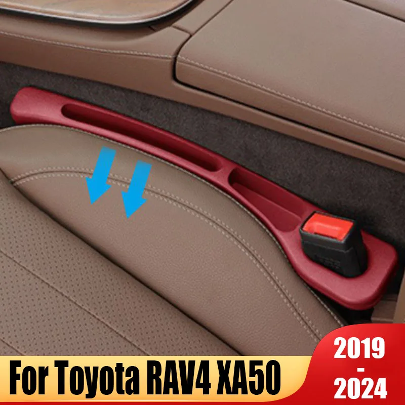 Car Seat Crevice Filling Storage Leak-proof Sealing Strip For Toyota RAV4 XA50 2019 2020 2021 2022~2024 RAV 4 Hybrid Accessories