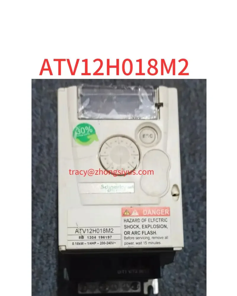 

Used ATV12 converter 0.18 kw 220V, ATV12H018M2, function package