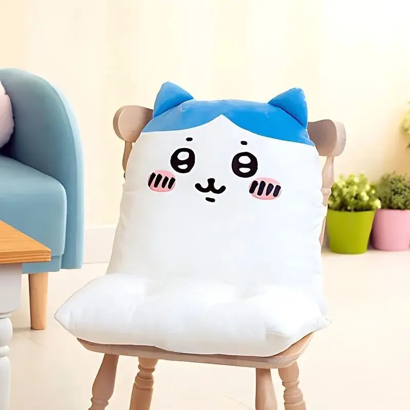 

Chiikawa Hachi Usagi Integrated Seat & Back Cushion for Dorm Office Chair Perfect Birthday Gift for Girlfriend Household Goods