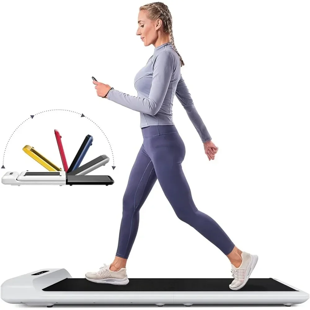 Folding Treadmill Walking Pad Ultra Slim Smart Fold Free Installation Gym Running Device for Home Office Under Desk Freight free