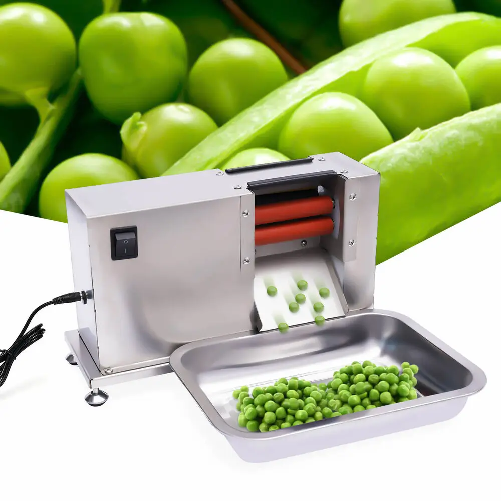 Commercial Electric Beans Sheller Semi-automatic Peeler Bean Pea Peeling Machine