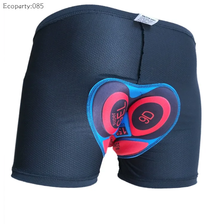 Cycling Shorts Breathable Mesh Cycling Underwear 3D Silicone Cushion Underwear Shockproof MTB Bike Shorts Men Women Five Shorts