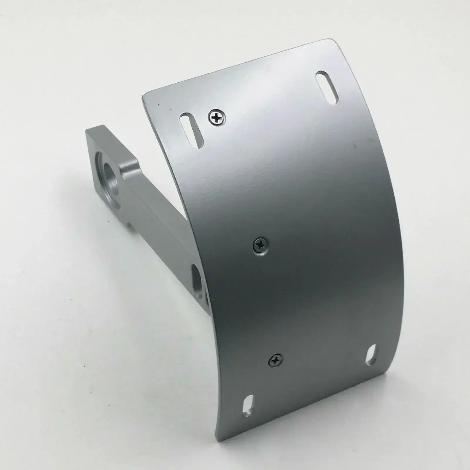 Silver Swingarm Motor Curve License Plate Bracket For Yamaha Warrior 1700 Vmax view 3
