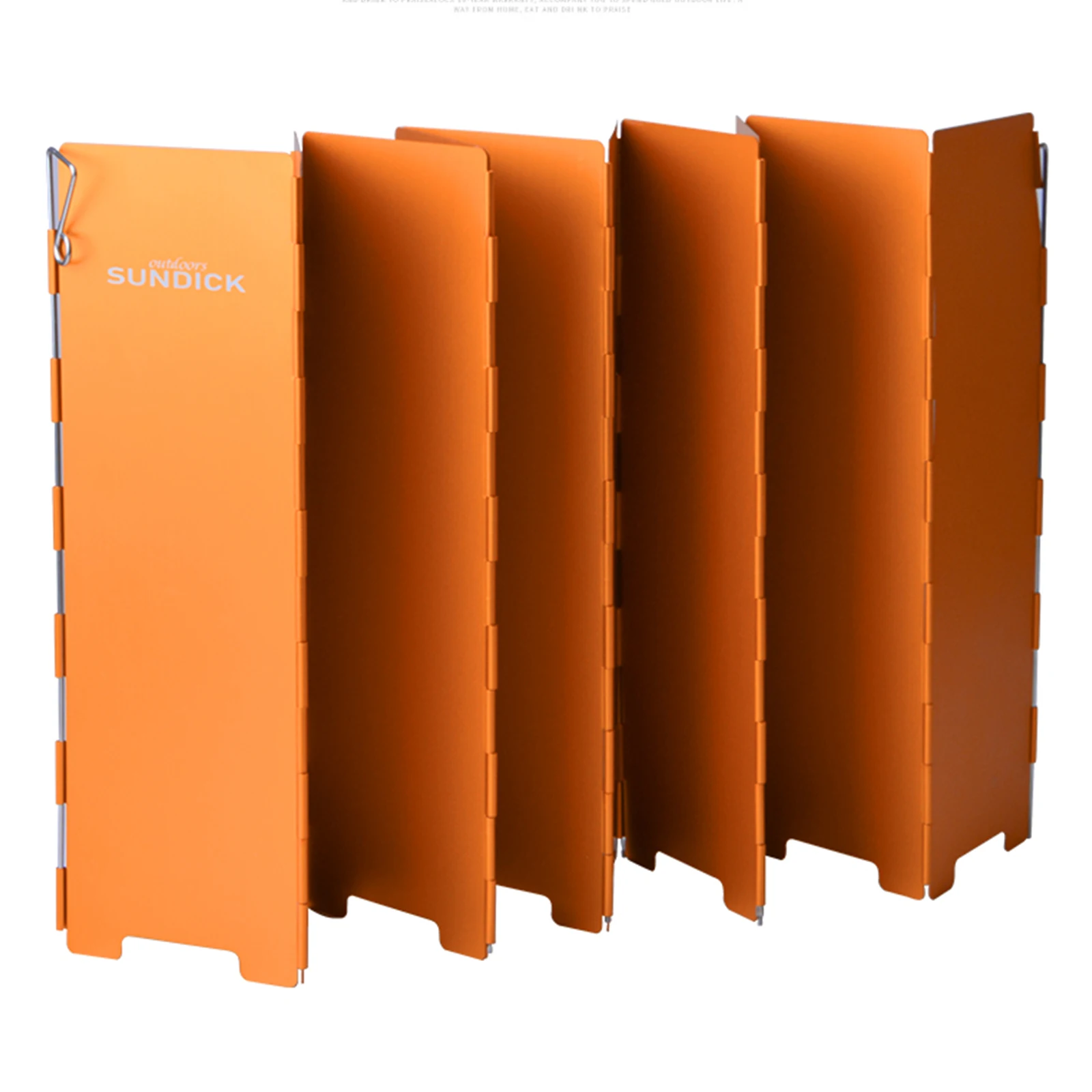 Estufa plegable parabrisas estufa de Camping portátil cocina de Gas al aire libre cortavientos