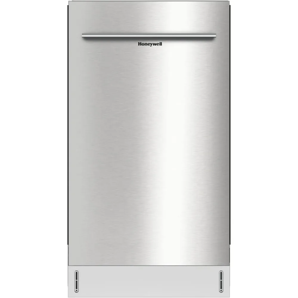 18 Inch Dishwasher with 8 Place settings, 6 Washing Programs, Stainless Steel Tub, UL/Energy Star- Stainless Steel