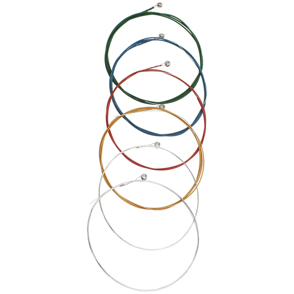 

Guitar String Balanced Sound Strings Wooden Fine Workmanship Brass Alloy Harmonious