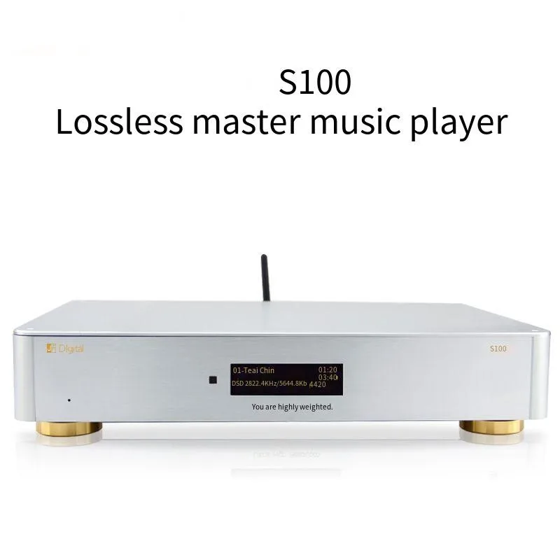 

S100 streaming music HiFi player DSD network audio decoder Bluetooth 5.0 receiver