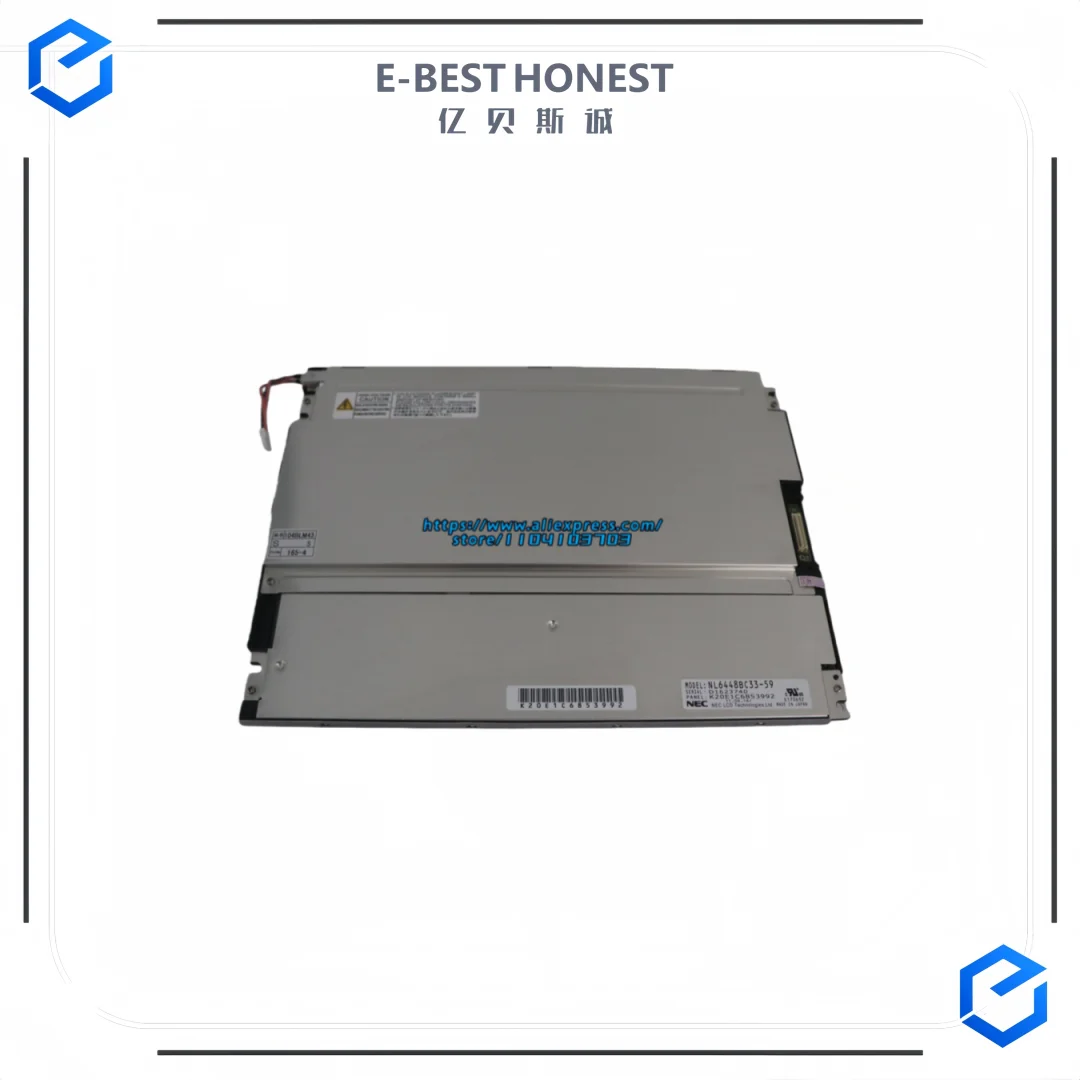 New 10.4-Inch TFT-LCD Display NL6448BC33-59  with 640*480 Resolution
