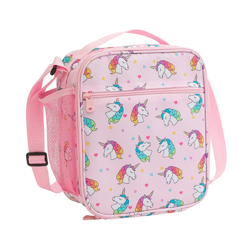 Cartoon Cute Unicorn Lunch Bag portatile isolato Bento Bag Picnic Bag Student School Lunch Box Bags nuovo