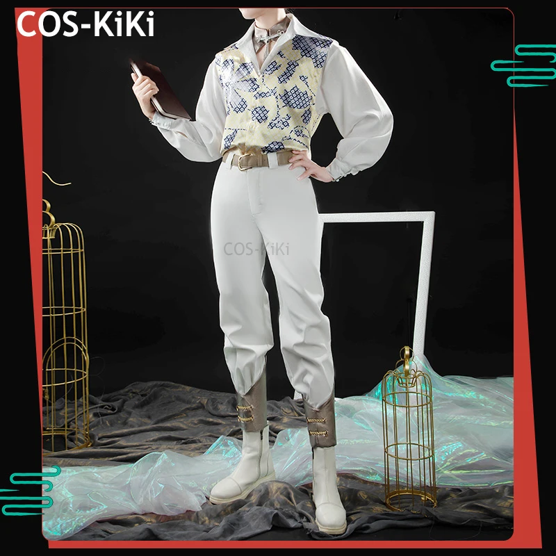 

COS-KiKi Vtuber Nijisanji Asia Travel 2023 Hibachi Mana Game Suit Gorgeous Cosplay Costume Halloween Party Role Play Outfit