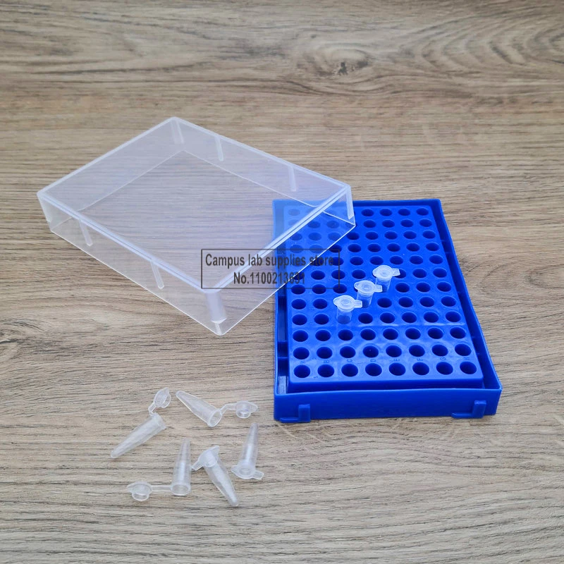 1/2/5/10 stücke 0,2 ml Kunststoff Zentrifuge Rohr Box mit 96 Slots, lagerung Boxen von PCR Rohr Labor Liefert