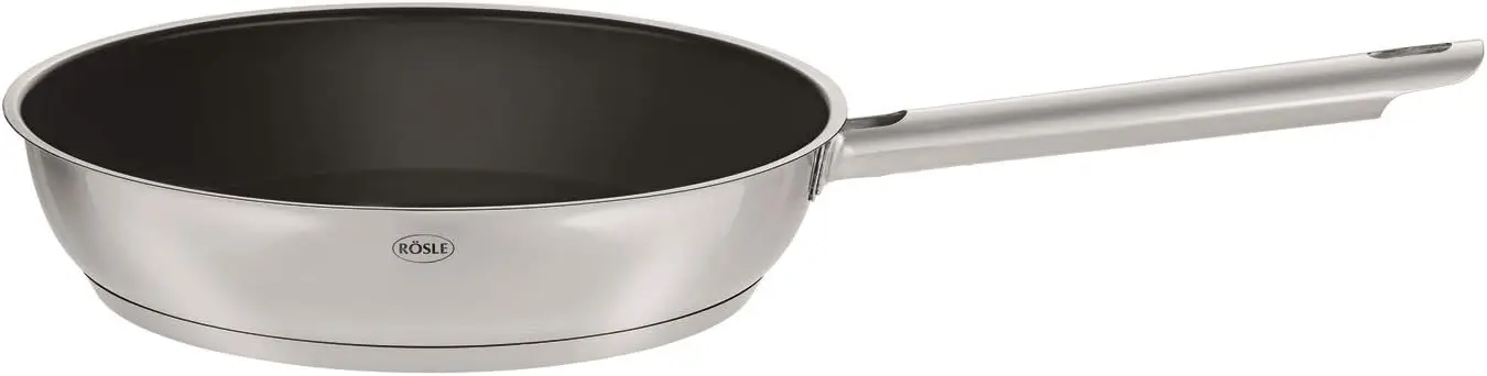 Diameter with Non-Stick Coating 3 Diameter, Stainless Steel, 24 cm, 3 Units