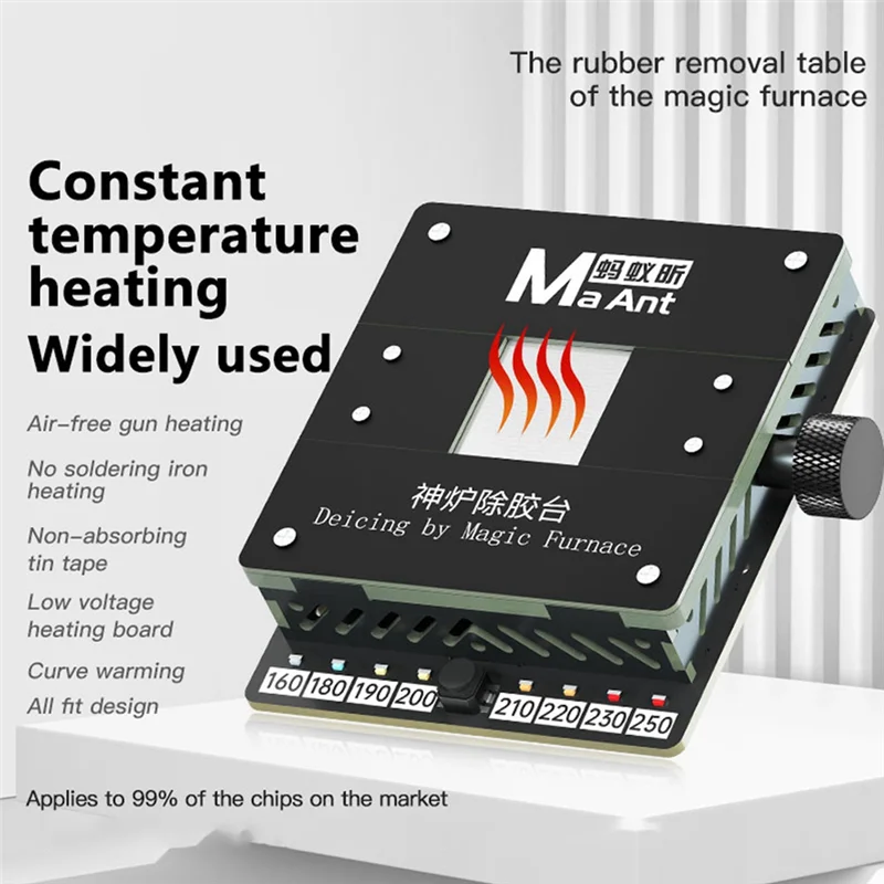 AU61-MA ANT SL-1 Magiczna stacja odtłuszczania odpowiednia do naprawy ogrzewania procesora telefonu komórkowego Odtłuszczanie Kompleksowa konserwacja T