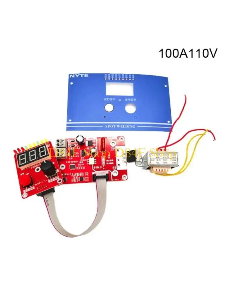 

D84F 40A/100A Portable Spot Welder Control Board for Welding Single Cells Single Battery Battery Pack Welding Lightweight
