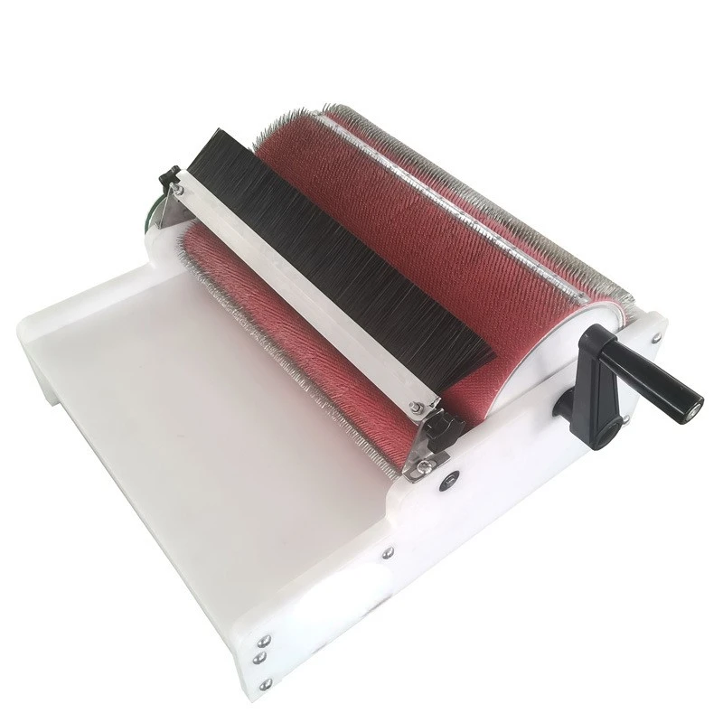 

Mini Swing Wool Drum Carding Machine Handmade Mini Wool Comb Picking Machine Fiber Wool Carding Machine