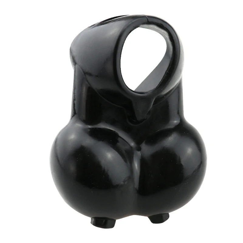 sylk gleitgel inhaltsstoffe TPE Squeeze Ball Hoden Sack Enhancer Cock Sleeve Penis Ring Hodensack  Beutel Erektion Verzögerung Ejakulation Erwachsene Sex Spielzeug für Männer